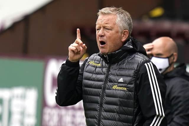 Chris Wilder, manager of Sheffield United (Picture: Andrew Yates/Sportimage)