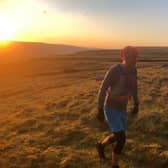 Ultra-runner Dr Tom Hollins climbed 30 mountains in the Yorkshire Dales in 41 hours