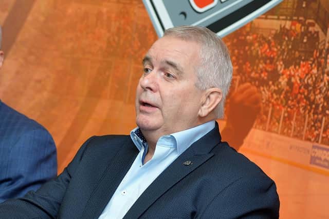 Sheffield Steelers owner and Elite League chairman, Tony Smith 
Picture: Dean Woolley.