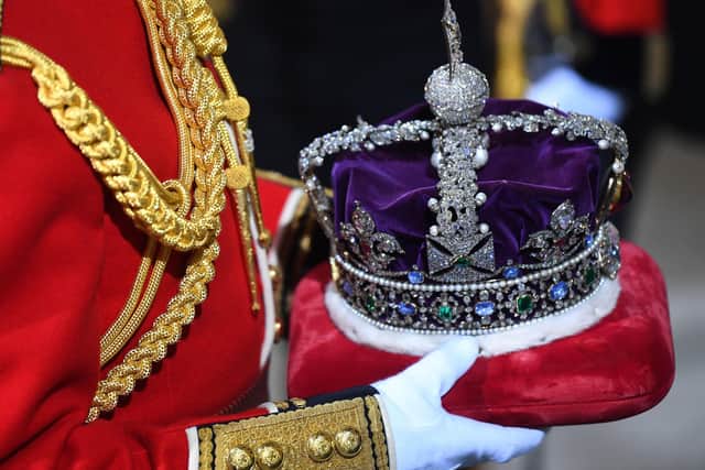 The Imperial State Crown is integral to every State Opening of Parliament.