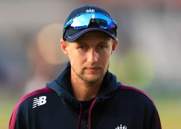 England's Joe Root. Picture: Mike Egerton/PA Wire.