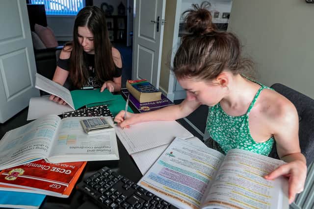 Most pupils have been 'home schooling' following the Covid-19 crisis.
