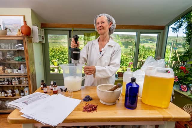 Alice Lavin makes all her products from her home in North Yorkshire