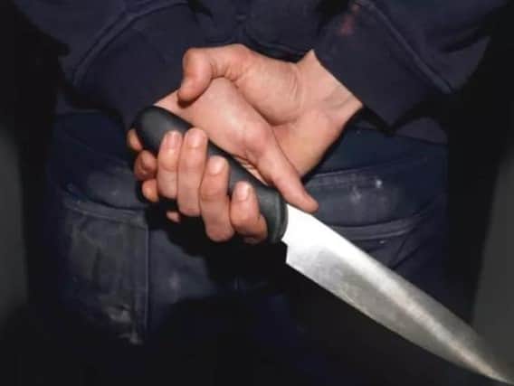 Knife crime in West Yorkshire fell by 10 per cent last year, the ONS said