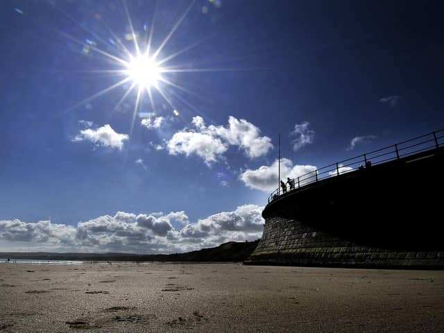 Filey beach and seafront: Picture Richard Ponter