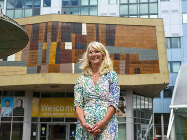 Pictured Professor Shirley Congdon, the first female vice-chancellor for the University of Bradford. Photo credit: Tony Johnson/ JPIMediaResell