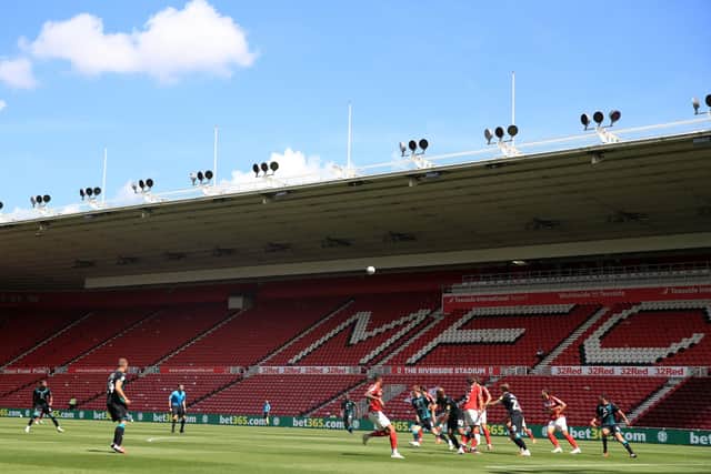 BAD RUN: Middlesbrough have struggled at the Riverside Stadium. Picture: Owen Humphreys/PA