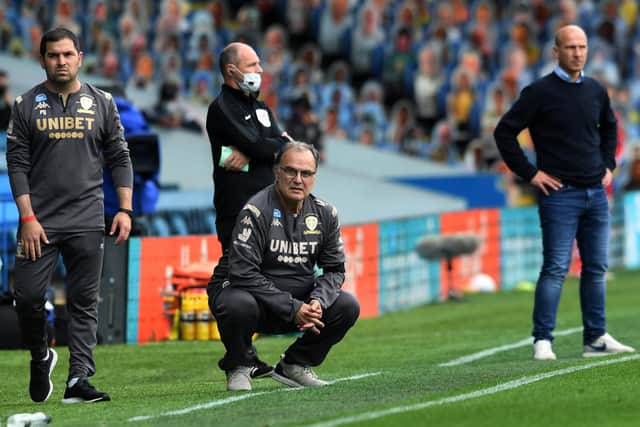 HERO: Leeds United head coach Marcelo Bielsa.
 Picture: Jonathan Gawthorpe