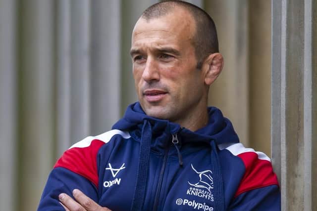 Doncaster Knights' head coach Steve Boden. Picture: Tony Johnson