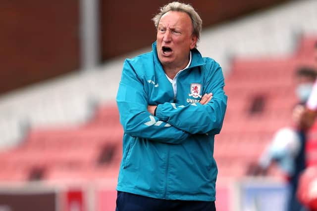 WANTING A RESOLUTION: Middlesbrough manager Neil Warnock. Picture: David Davies/PA Wire.