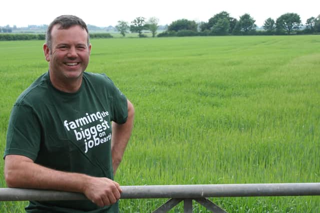Richard Bramley is  backing the NFU’s #YourHarvest campaign.