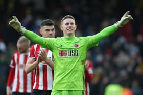 ON LOAN: Dean Henderson could yet return for a third season at Bramall Lane