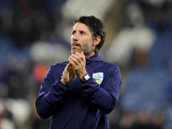 DEPARTED: Huddersfield Town manager Danny Cowley.