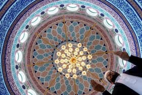 Pictured, Imam Qari Asim at the Makkah Mosque in Leeds. Picture taken during the coronavirus pandemic. Picture credit:  James Hardisty/JPIMediaResell