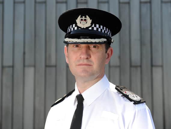 Chief Constable John Robins, of West Yorkshire Police