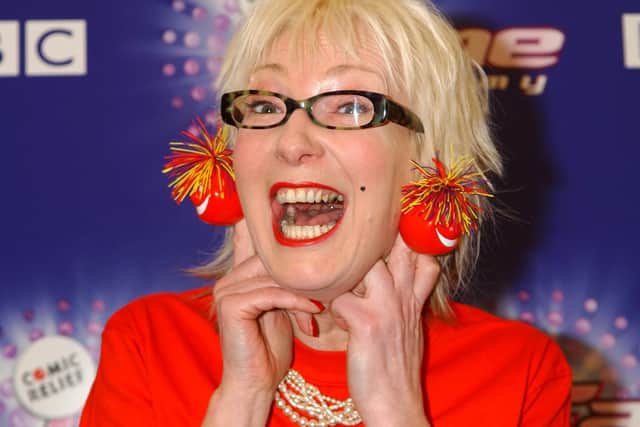 Jenny Eclair in Comic Relief Fame Academy in 2005. Photo: Yui Mok/PA