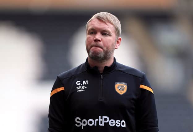 Hull City manager Grant McCann after the Sky Bet Championship match at The KCOM Stadium, Hull. PA Photo. Issue date: Saturday July 18, 2020. See PA story SOCCER Hull. Photo credit should read: Mike Egerton/PA Wire. RESTRICTIONS: EDITORIAL USE ONLY No use with unauthorised audio, video, data, fixture lists, club/league logos or "live" services. Online in-match use limited to 120 images, no video emulation. No use in betting, games or single club/league/player publications.