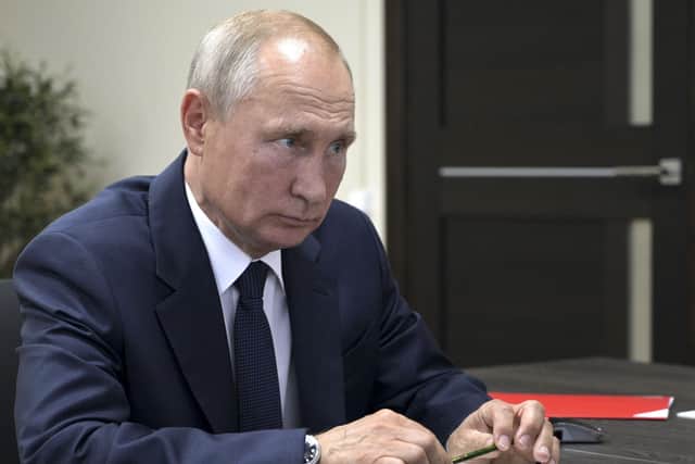 Is Russia leader Vladimir Putin a threat to British security or not?