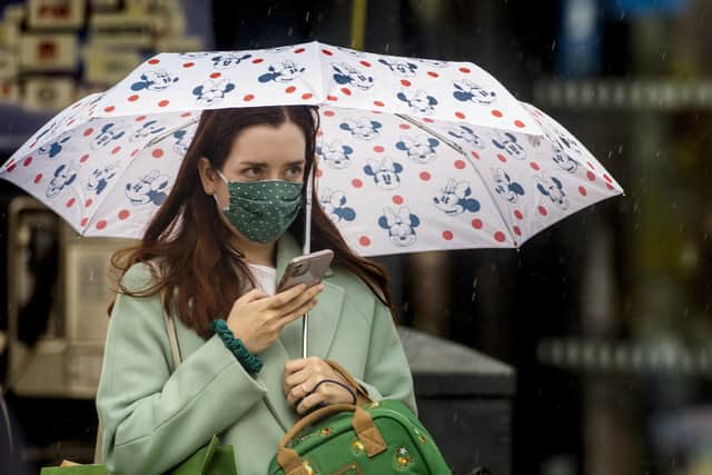 Face masks and coverings will be mandatory in all shops in England from today.