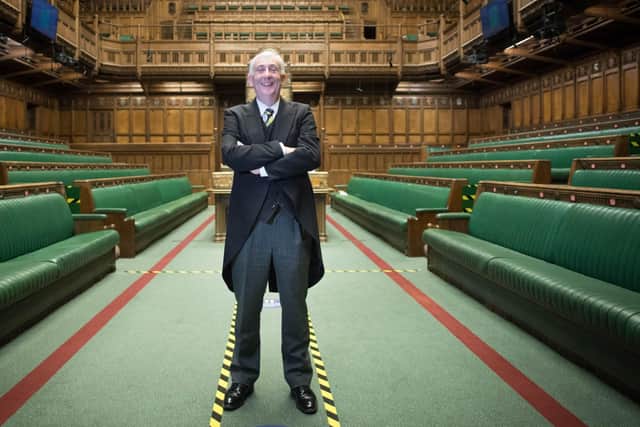 Speaker Sir Lindsay hoyle in the House of Commons.