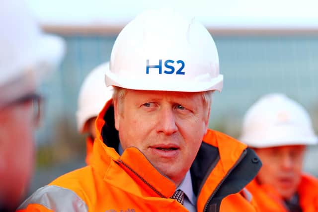 Boris Johnson and the Cabinet have given their backing to HS2.