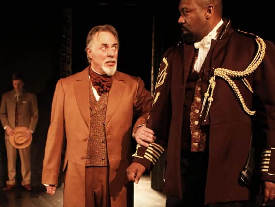 Barrie Rutter and Lenny Henry in Northern Broadsides production of Othello, 2009. (Picture: Nobby Clark).