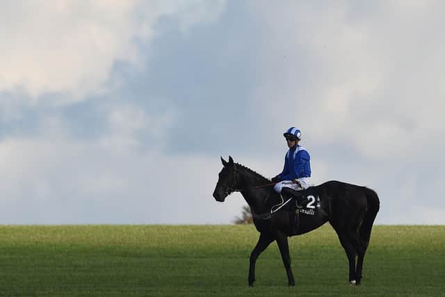 Elarqam and Jim Crowley line up in today's Sky Bet York Stakes on the Knavesmire.