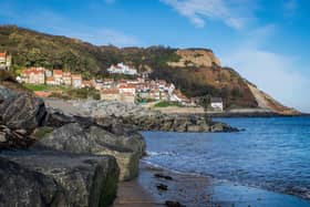 Runswick Bay has been named the best beach in Britain by The Times Beach Guide author Chris Haslam