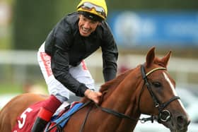 record bid: Champion stayer Stradiavarius will seek a fourth Goodwood Cup win under Frankie Dettori. Picture: PA