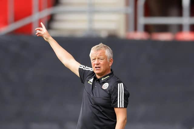 ready to go again: Sheffield United's Chris Wilder. Picture:: David Klein/Sportimage