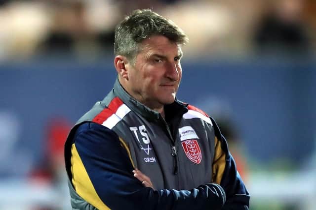 GAME ON: Hull KR head coach Tony Smith. Picture: Simon Cooper/PA