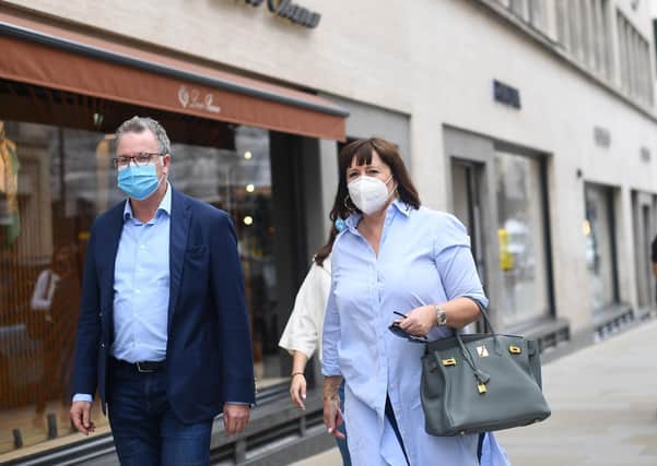 Face masks and coverings are now mandatory in all shops.