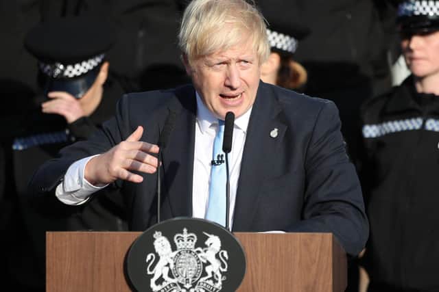 This was Boris Johnson addressing West Yorkshire Police's new recruits last September - has he let them down>