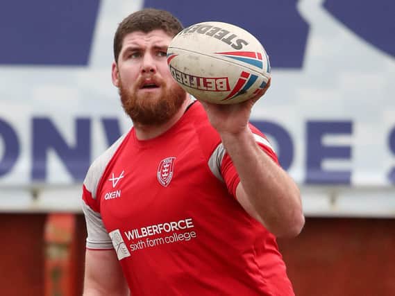 Mitch Garbutt. Picture by Hull KR.