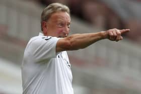 Pointing the way: Neil Warnock will remain in charge of Middlesbrough for 2020-21. Picture: Getty Images