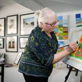 Bedale artist Janet Heaven, pictured at her gallery and studio, in the market town.
Picture by Jonathan Gawthorpe