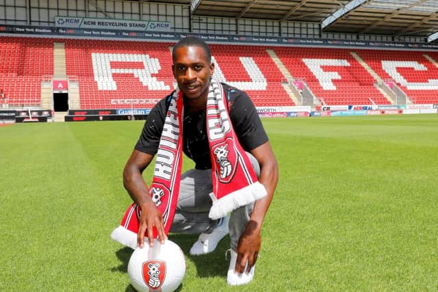Mickel Miller, pictured at Rotherham United's New York Stadium.