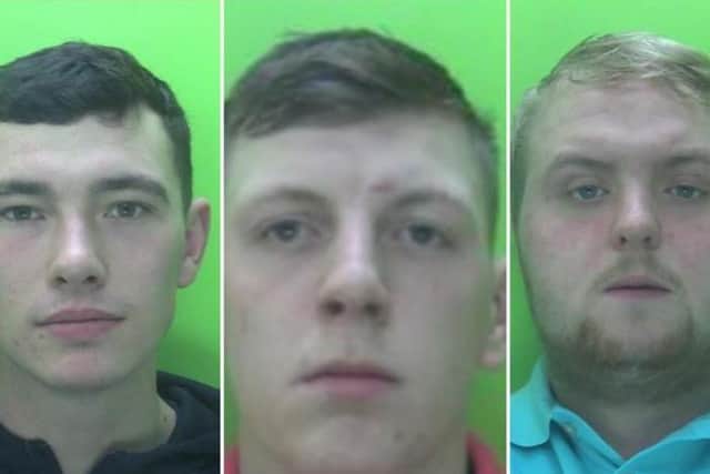 Sean Nicholson, Cameron Matthews and Kai Denovan have been found guilty of causing his death