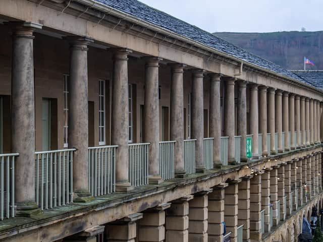 The Piece Hall was closed for several months during lockdown