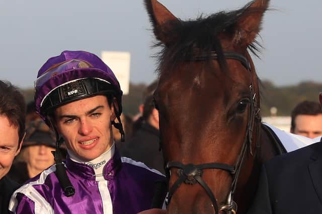 This was donnacha O'Brien after Magna Grecia won the 2018 Vertem Futurity Trophy at Doncaster.