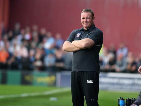 CONTRACT EXTENSION: Manager Steve Watson has been rewarded for an encouraging first season at York City
