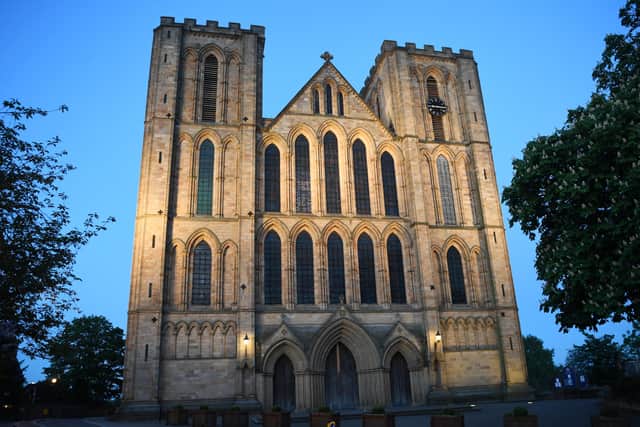 This is Ripon Cathedral. Photo: Jonathan Gawthorpe.