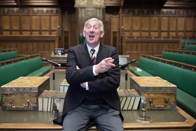 Sir Lindsay Hoyle is the current Speaker of the House of Commons.