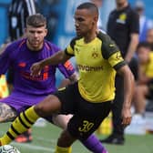 DEPARTURE: Herbert Bockhorn in action for Borussia Dortmund