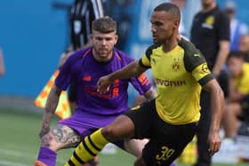DEPARTURE: Herbert Bockhorn in action for Borussia Dortmund