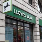 The news sent Lloyds, which owns Halifax Bank, into the red