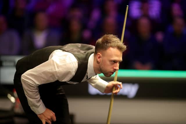 Judd Trump in action at the UK Championships at the York Barbican last year. PA Photo. Picture: Richard Sellers/PA