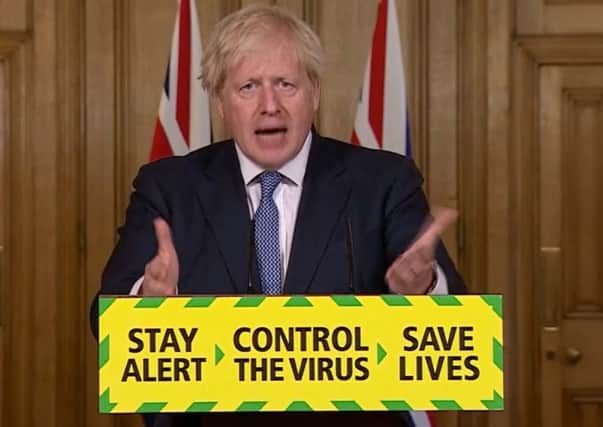 Boris Johnson put the lifting of the lockdown on hold at a 10 Downing Street press conference.