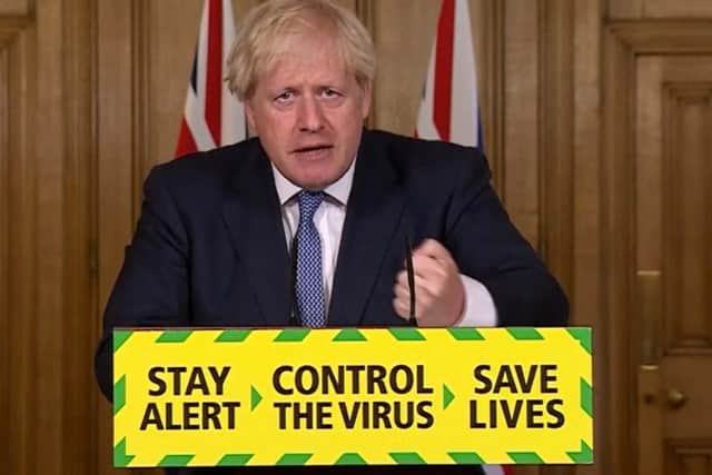 What is your verdict on Boris Johnson's handling of the Covid-19 pandemic? Photo: PA