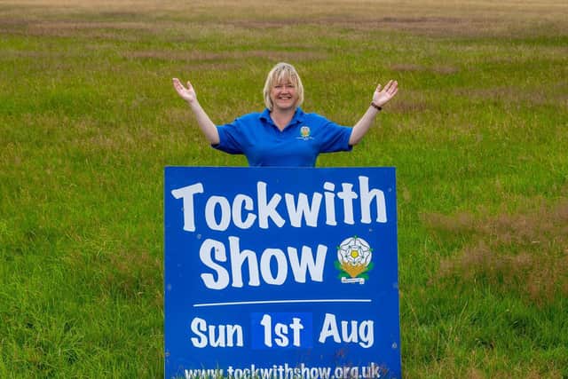 President Michelle Lee with the board for next year's Tockwith Show.